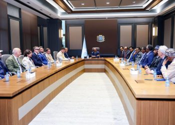 الرئيس الصومالي يبحث آفاق الاستثمار مع مستثمرين إيطاليين