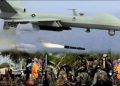 غارة جوية تستهدف مواقع للشباب قرب مسجد علي غدود