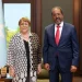 حسن شيخ يستقبل مرشحة أممية لمنصب الأمين العام