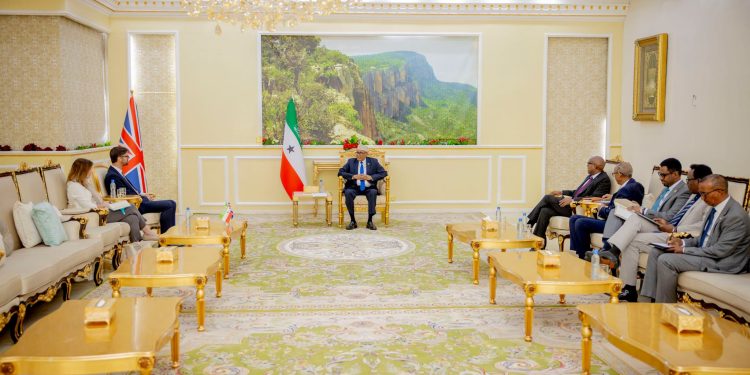 سفير بريطانيا يبحث التعاون مع عرّو بهرجيسا