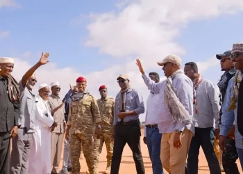 دني يتفقد أكبر محجر للثروة الحيوانية بولاية بونتلاند