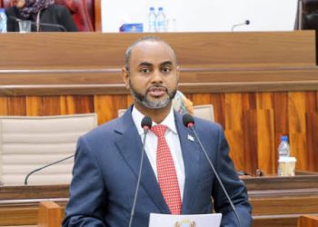 جامع يتولى رئاسة مجلس الشعب الصومالي رسميًا