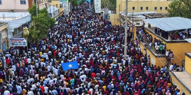 مظاهرات في بلدوين احتجاجًا على مسار انتخابات هيرشبيلي