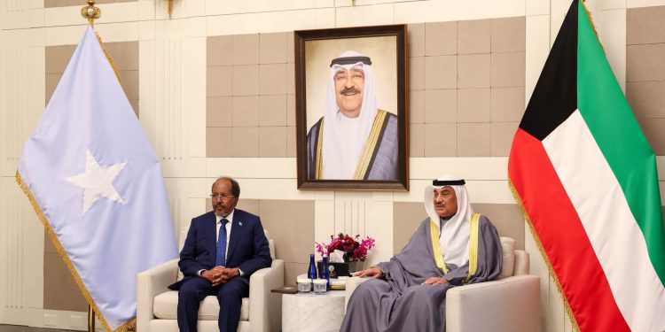 الصومال والكويت تبحثان العلاقات الثنائية والمستجدات الإقليمية