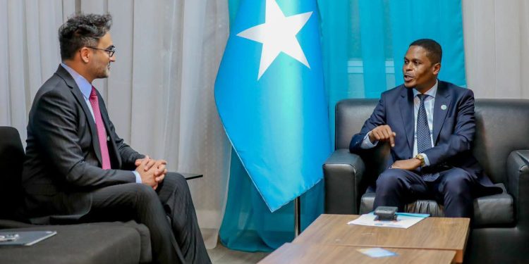 وزير الإعلام الصومالي يبحث مع مسؤول تركي مكافحة التضليل